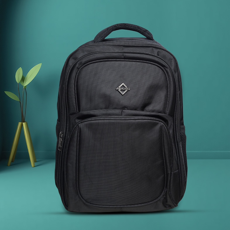 Aoking Durable School Bags Casual Custom Laptop Unisex Backpacks - SN4476-W