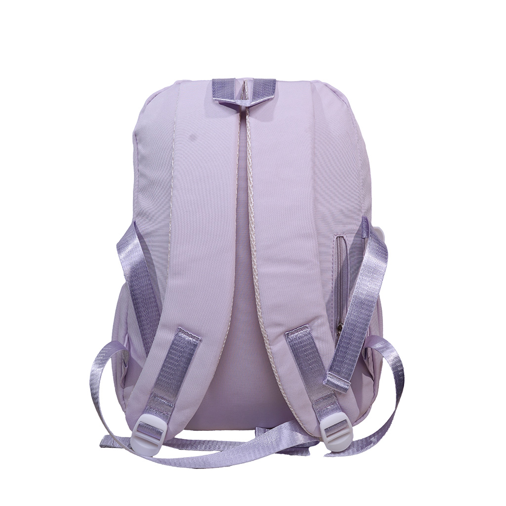 Cute Bapa Durable Polyester Material School Bag for Girls High School Students Cartoon Design