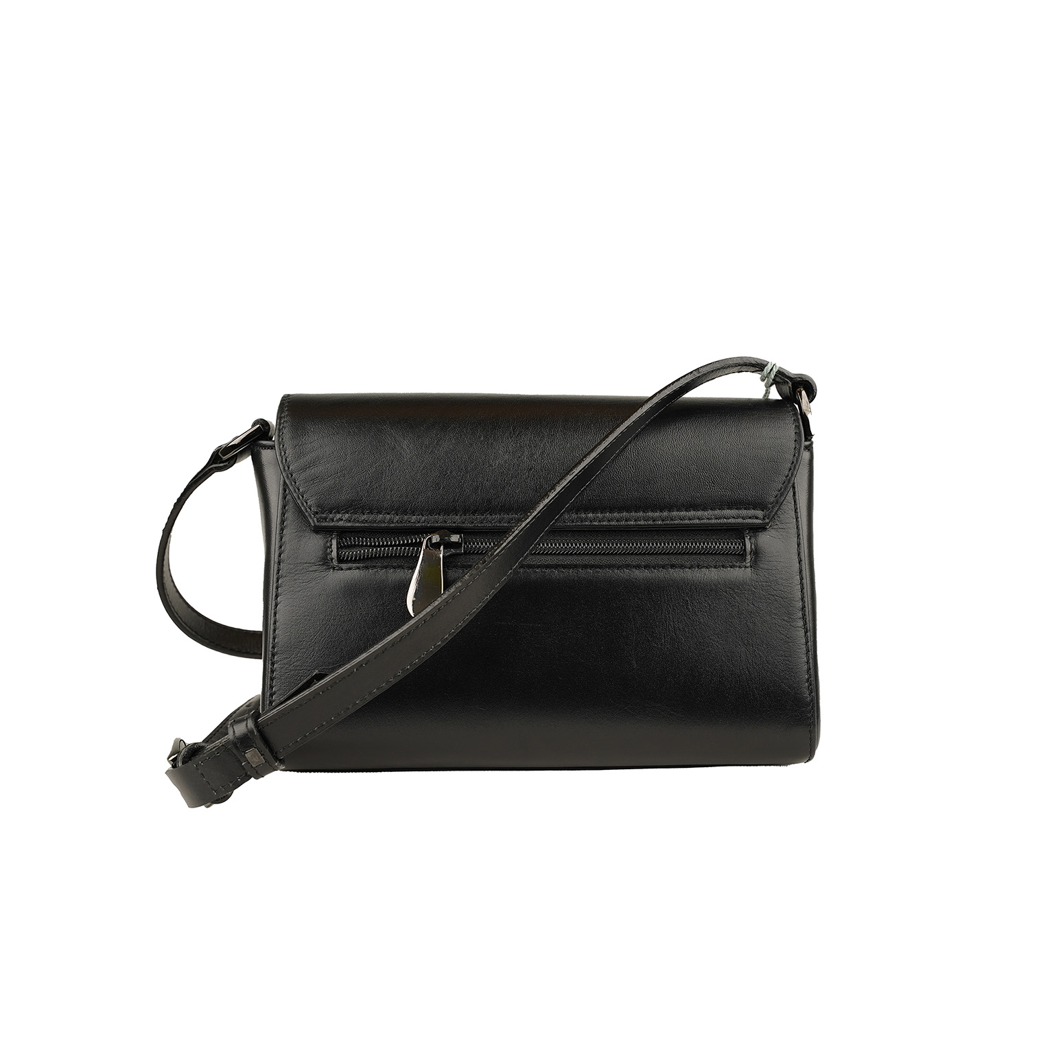 Lorenzo Black Crossbody Bag