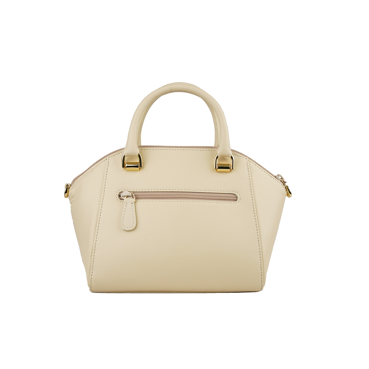 Lorenzo Cream Dome Handbag