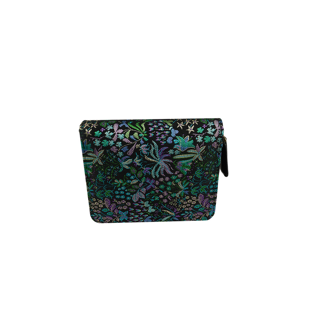 Magasin de Cuir Dark Green Compact Wallet