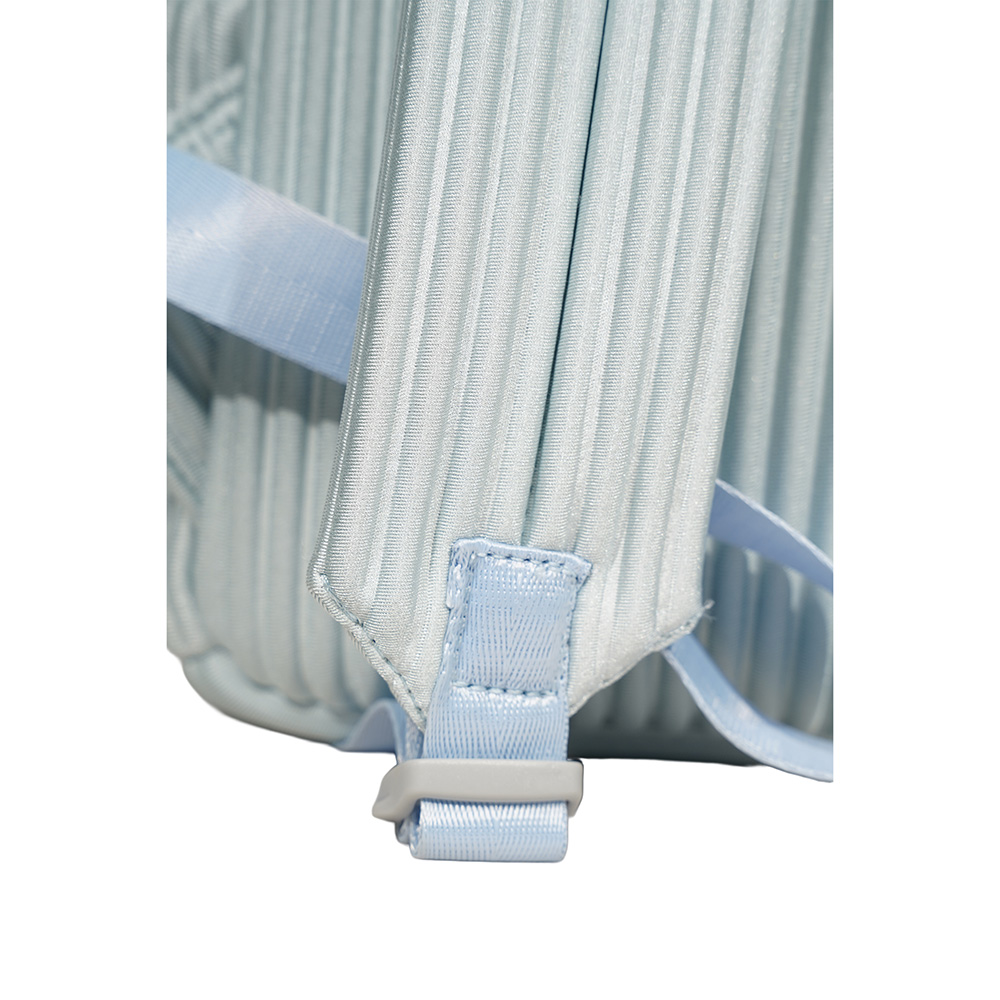 Minimalist Structured Backpack-Light Blue