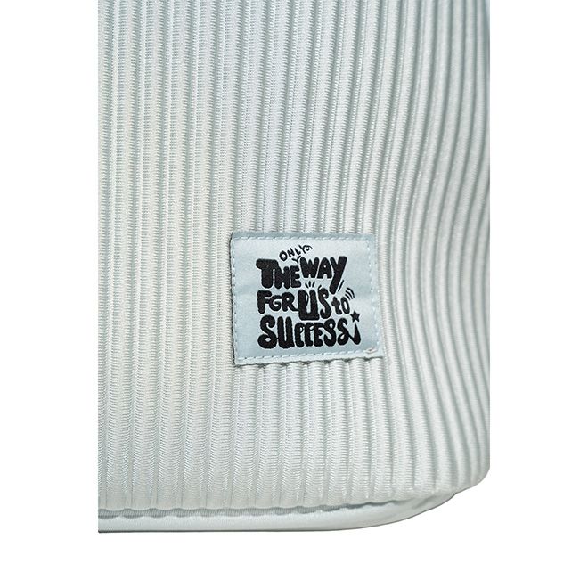 Minimalist Structured Backpack-Light Blue