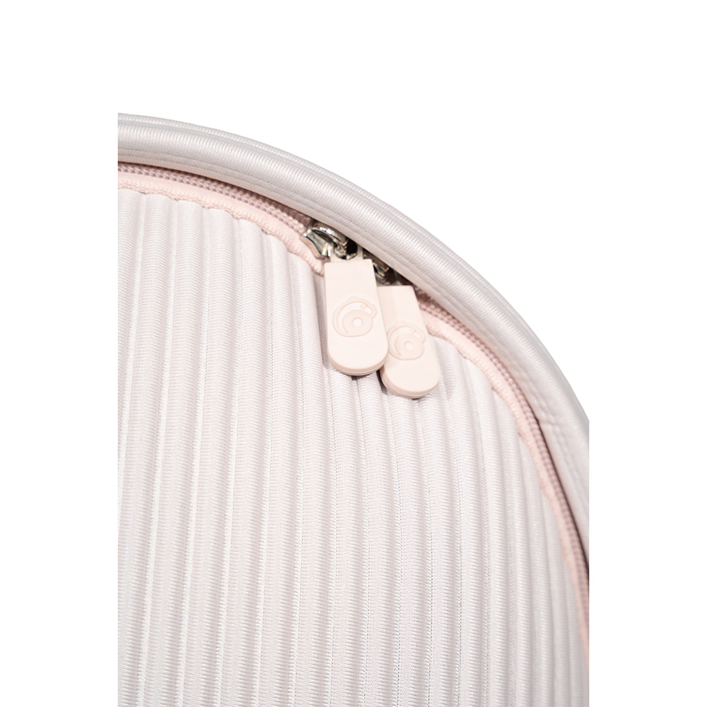 Minimalist Structured Backpack-Light Pink